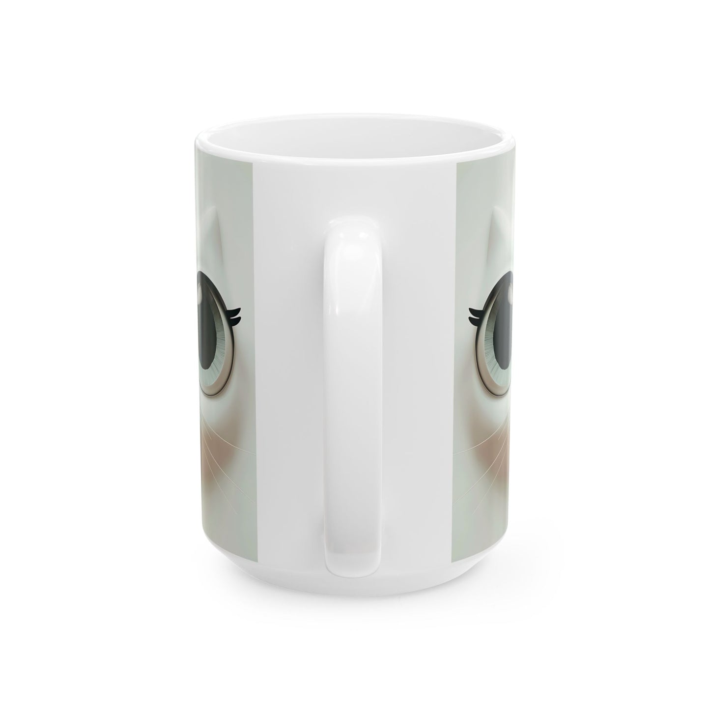 Not Me Kitty Eyes, Ceramic Mug, 11oz, 15oz