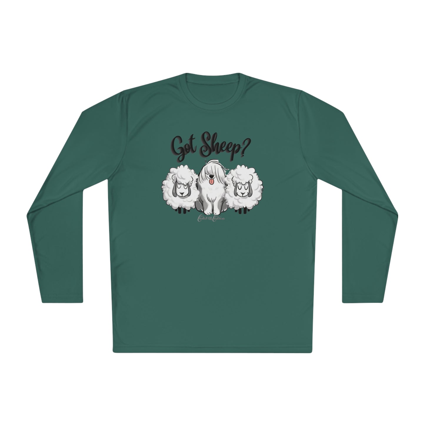 Shirt, Unisex, Old English Sheepdog, Long Sleeve Lightweight Shirt, Got Sheep Graphic, Sheepie Clothing