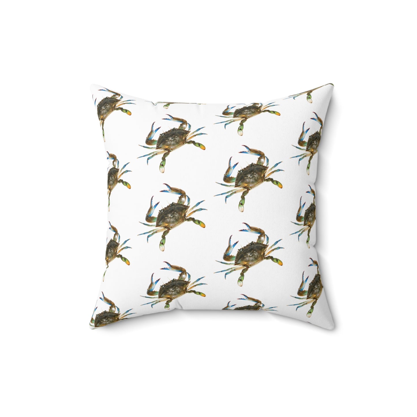 Throw Pillow Blue Crab