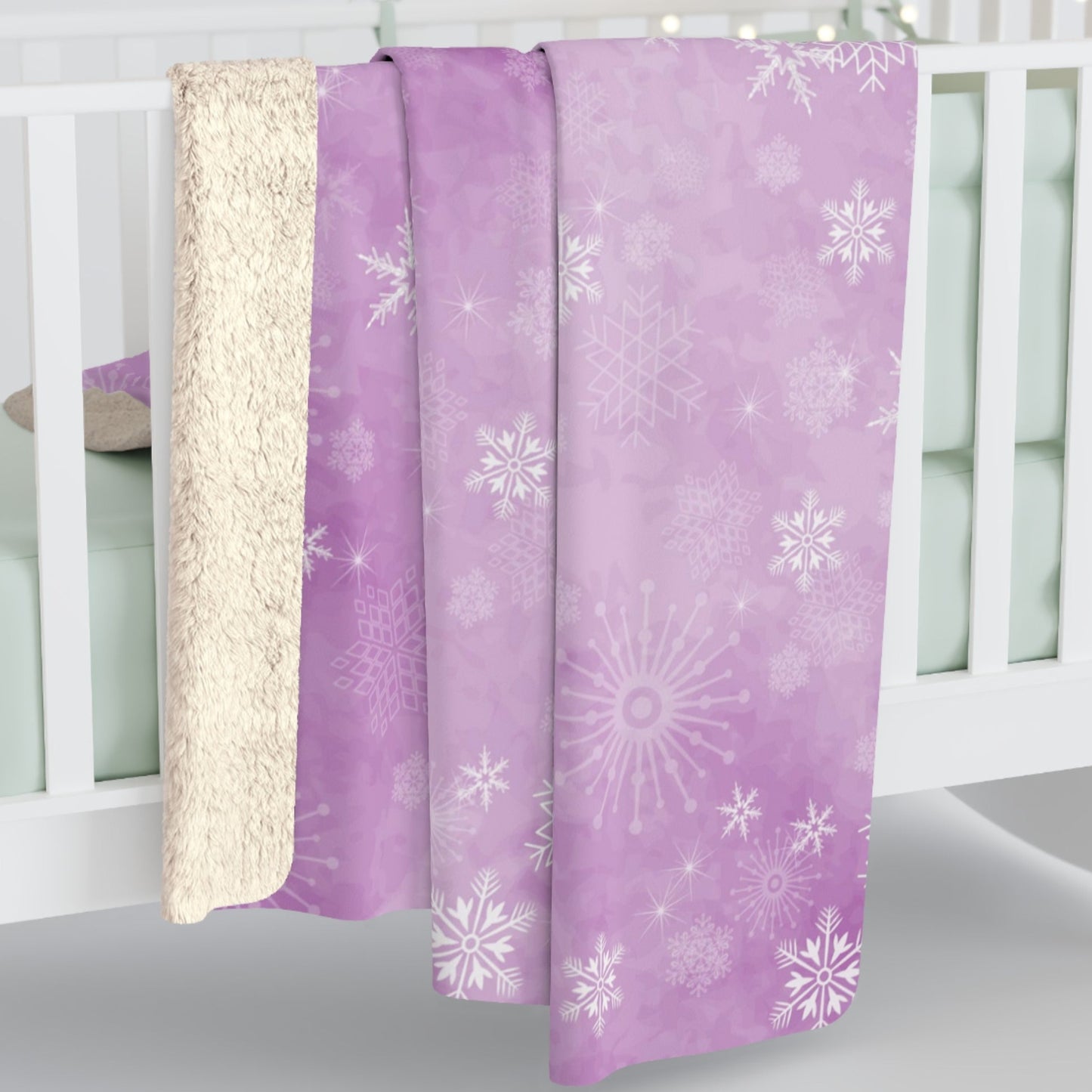 Snowflakes with Lavender