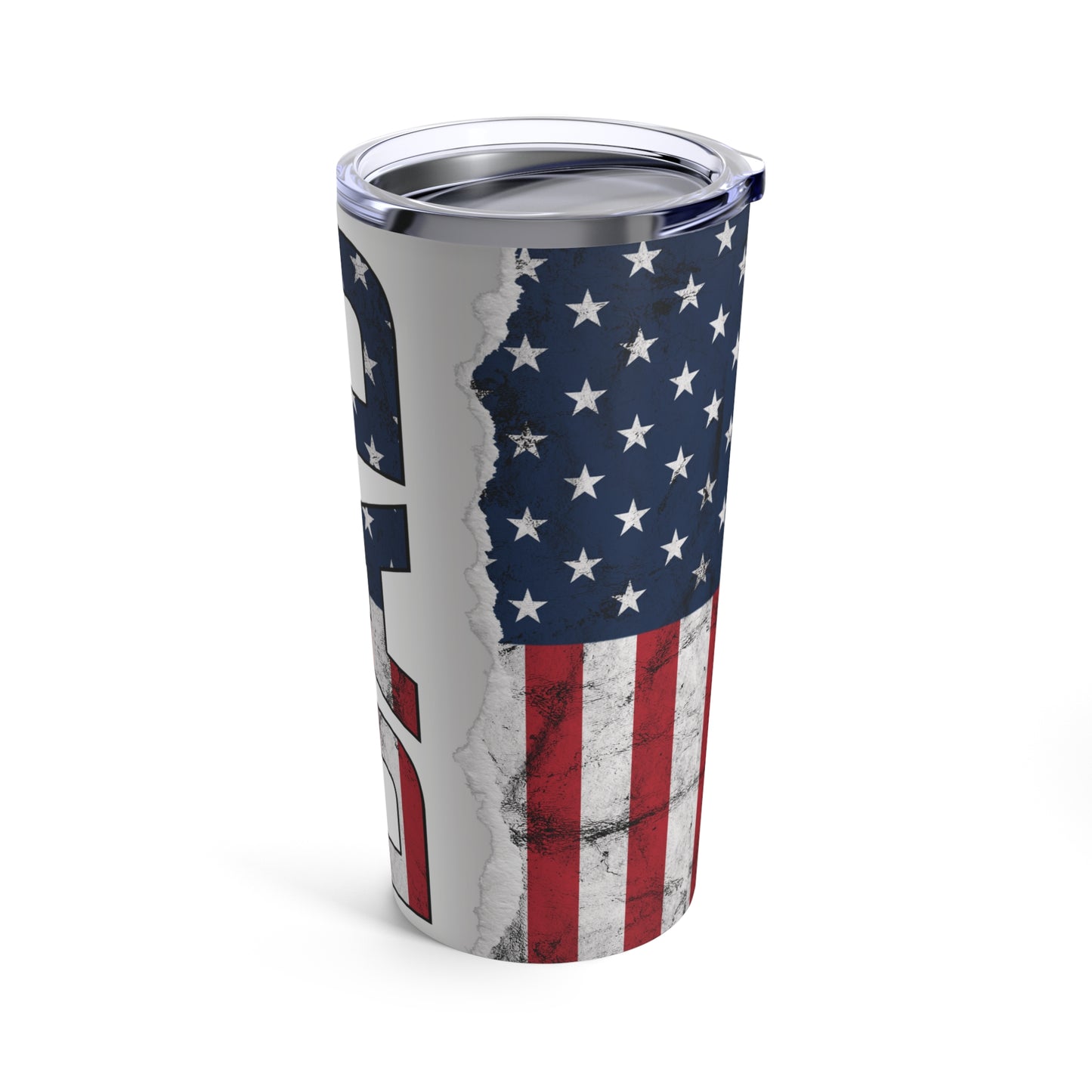 Dad Tumbler, American Flag Stainless Steel 20oz Tumbler