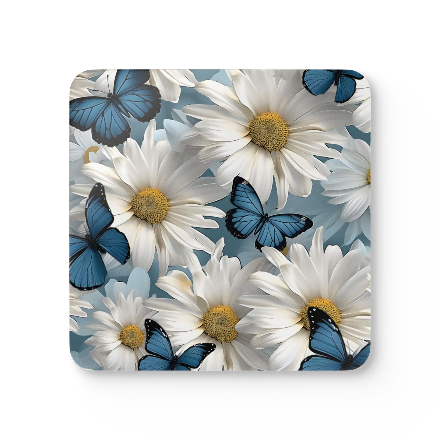 Daisy and Butterfly, Coasters, Set of 4