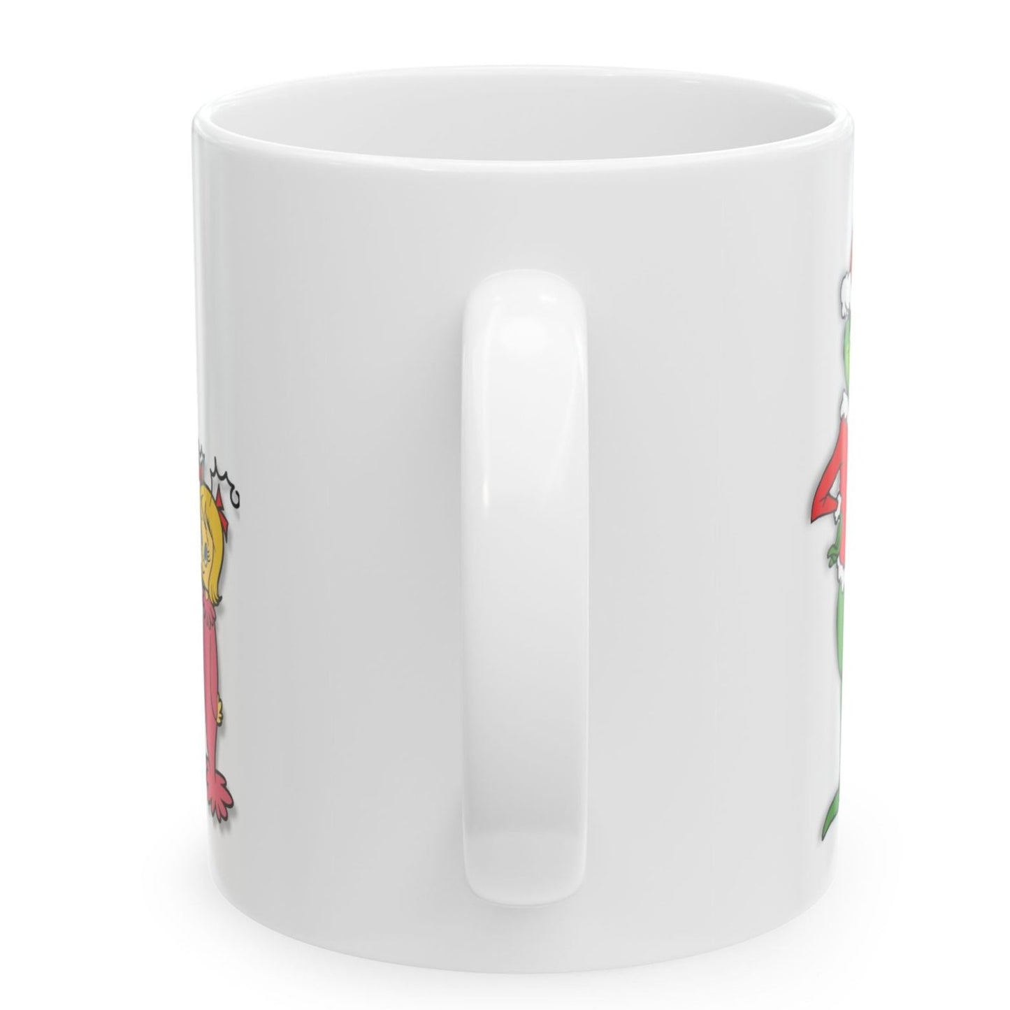 Christmas Grinchie Coffee Mug, HoHoHo, 11oz