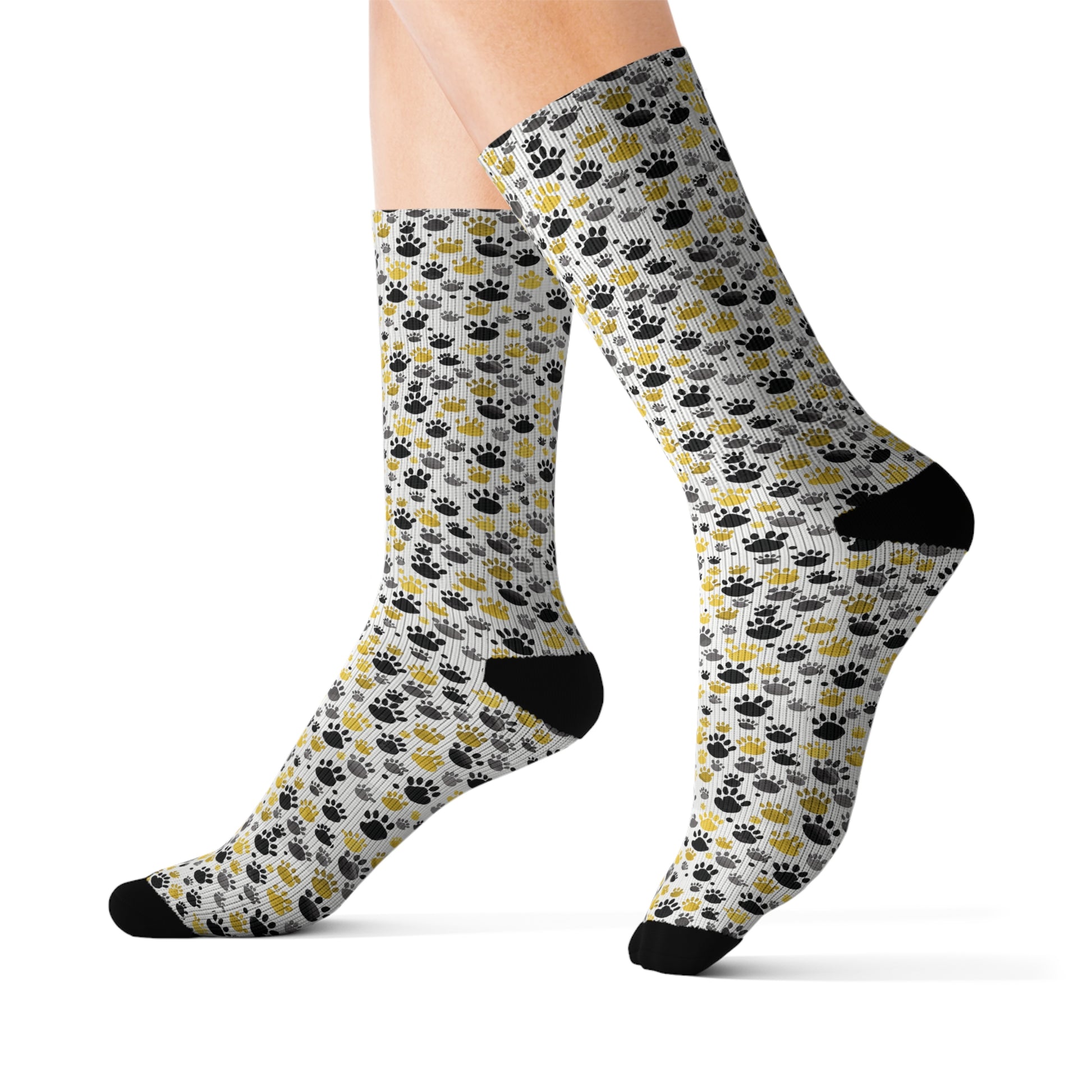 Fun Paw print socks