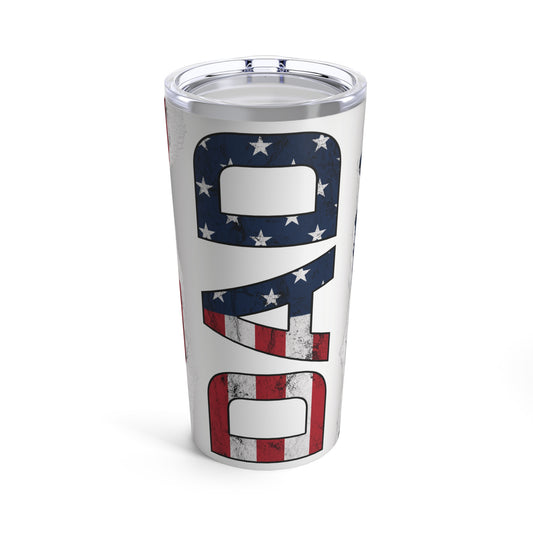 Dad Tumbler, American Flag Stainless Steel 20oz Tumbler