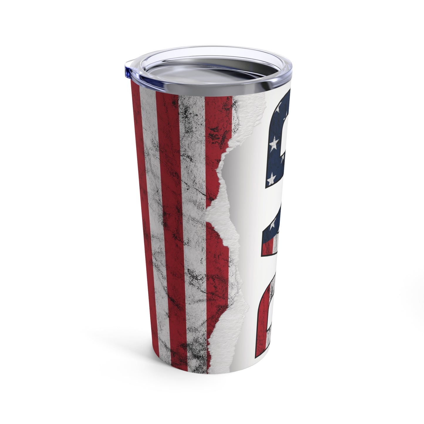 Dad Tumbler, American Flag Stainless Steel 20oz Tumbler