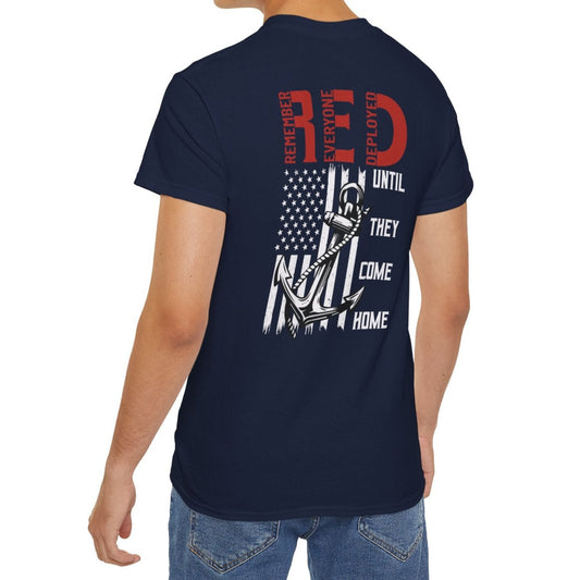 RED, Remember Everyone Deployed, Cotton/Polyester T-Shirt