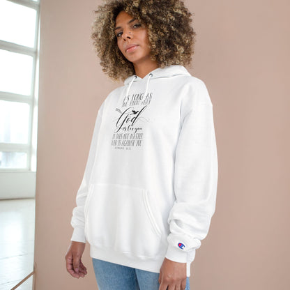 Hoodie with Religious Phrase