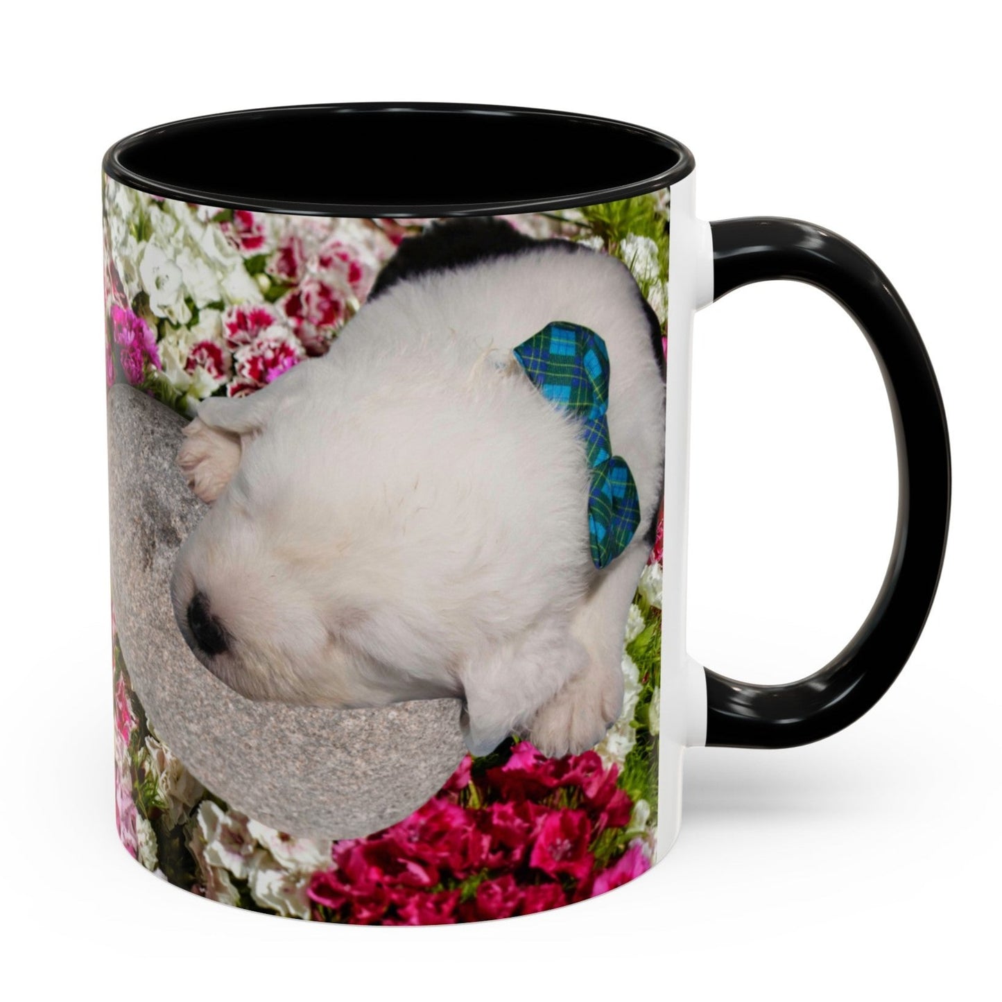 Old English Sheepdog Puppies Coffee Mug, 11oz