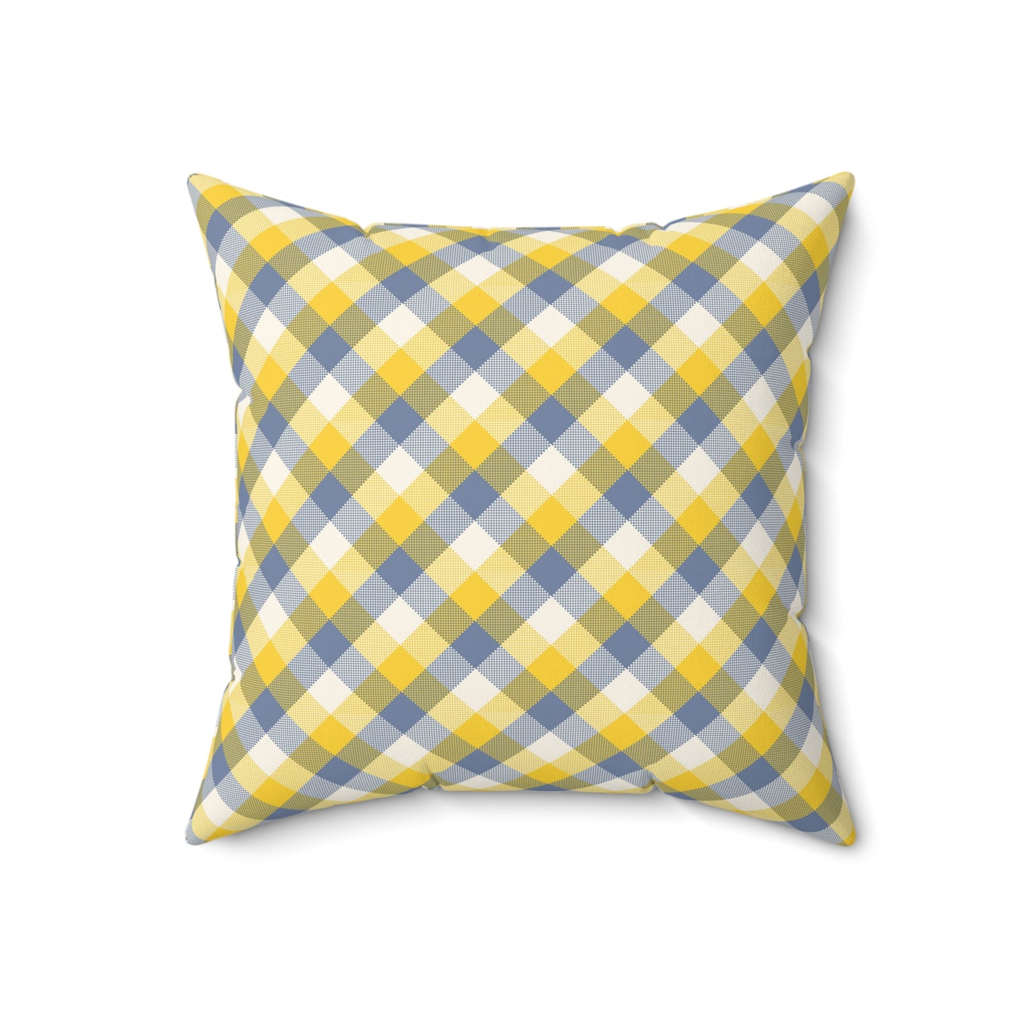 Plaid, Gray and Yellow