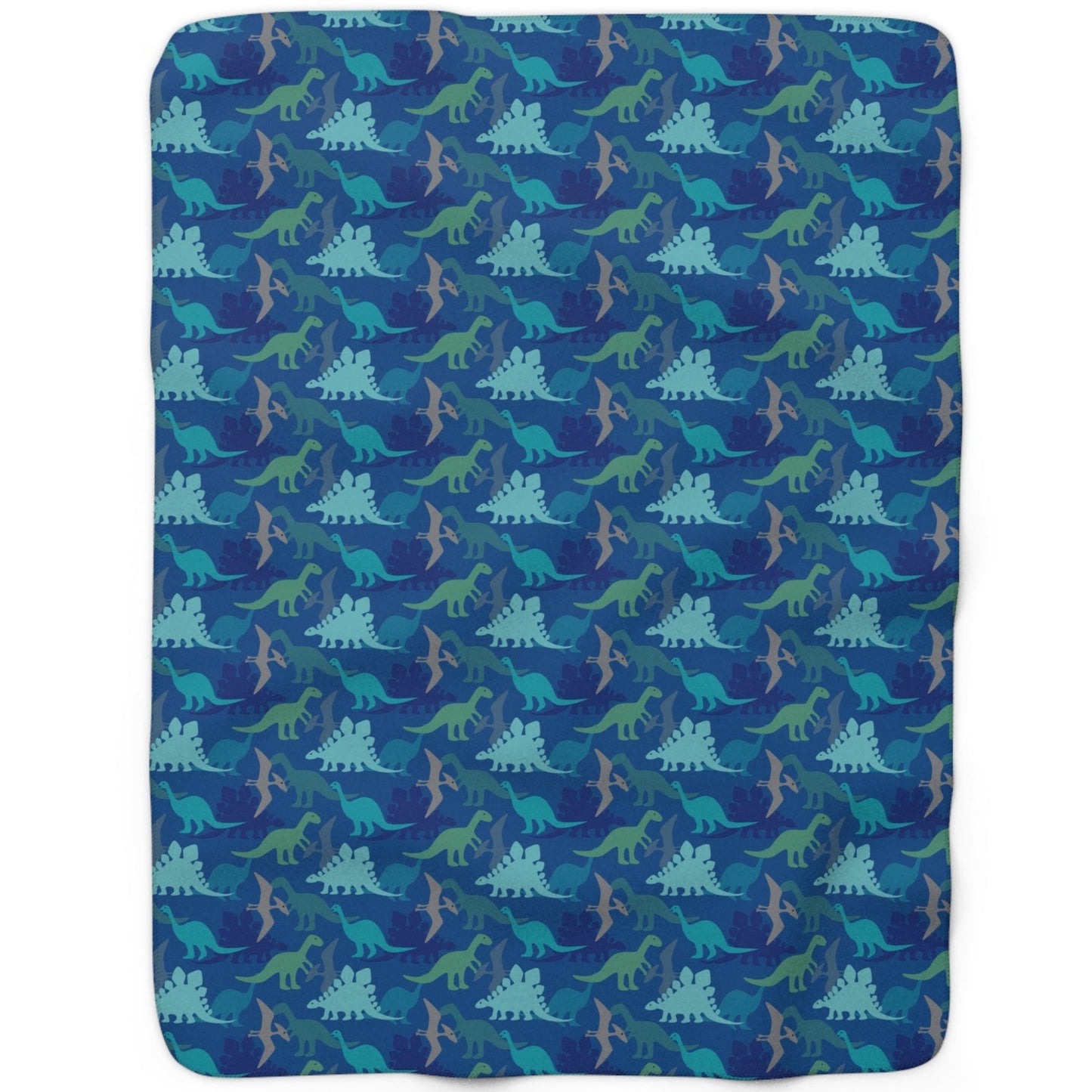 Dinosaurs, Navy Blue Backing