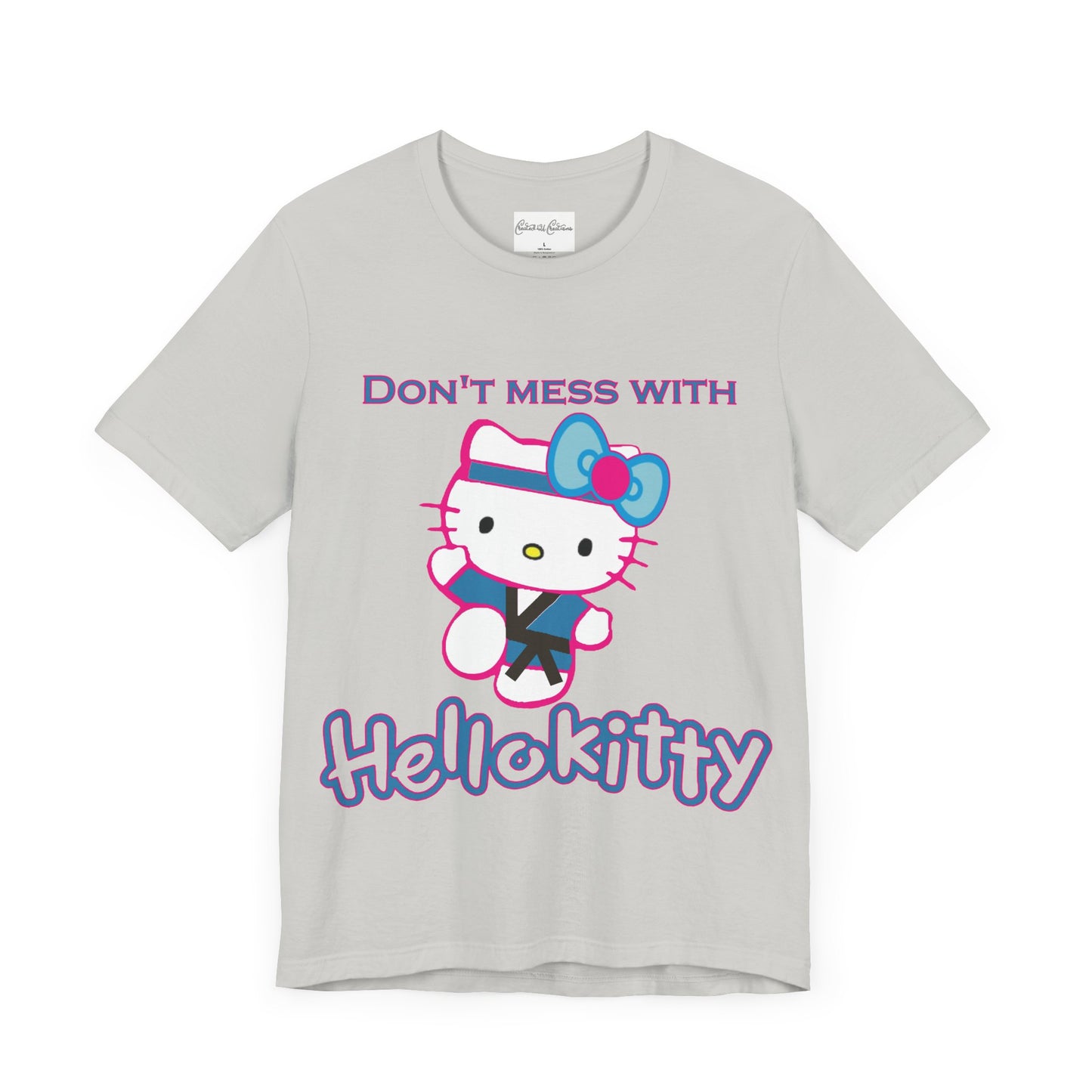 T-Shirt, Hello Kitty - Bad Ass, Unisex, Cotton/Jersey T-Shirt