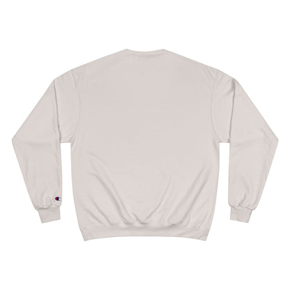 Distressed USA American Angler Lure Flag Top -  Champion Crewneck Top