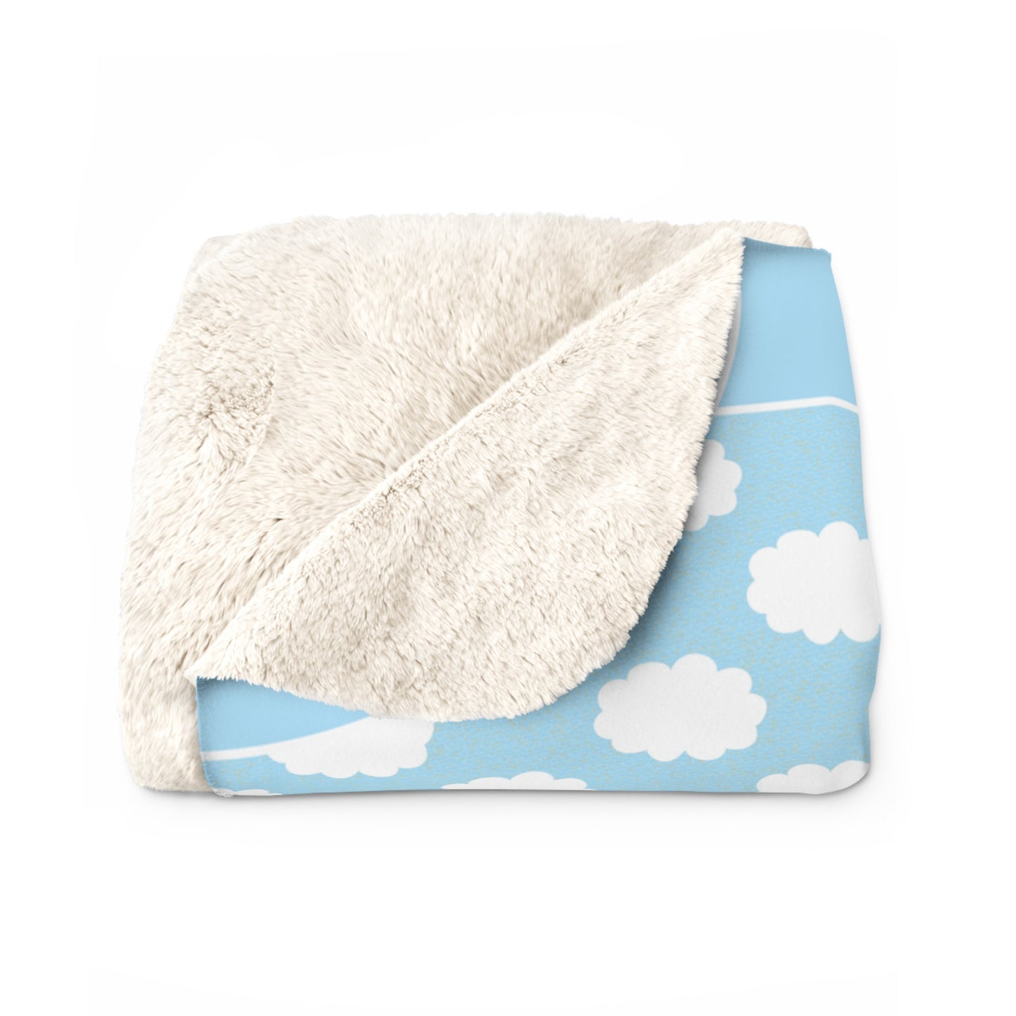 Fluffy Clouds in Blue Sky, Personalized