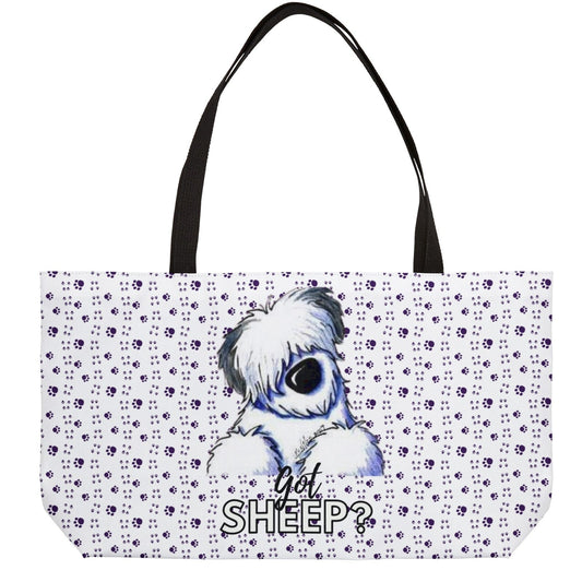 Tote Bag, Got Sheep? Old English Sheepdog, Summer Beach Bag