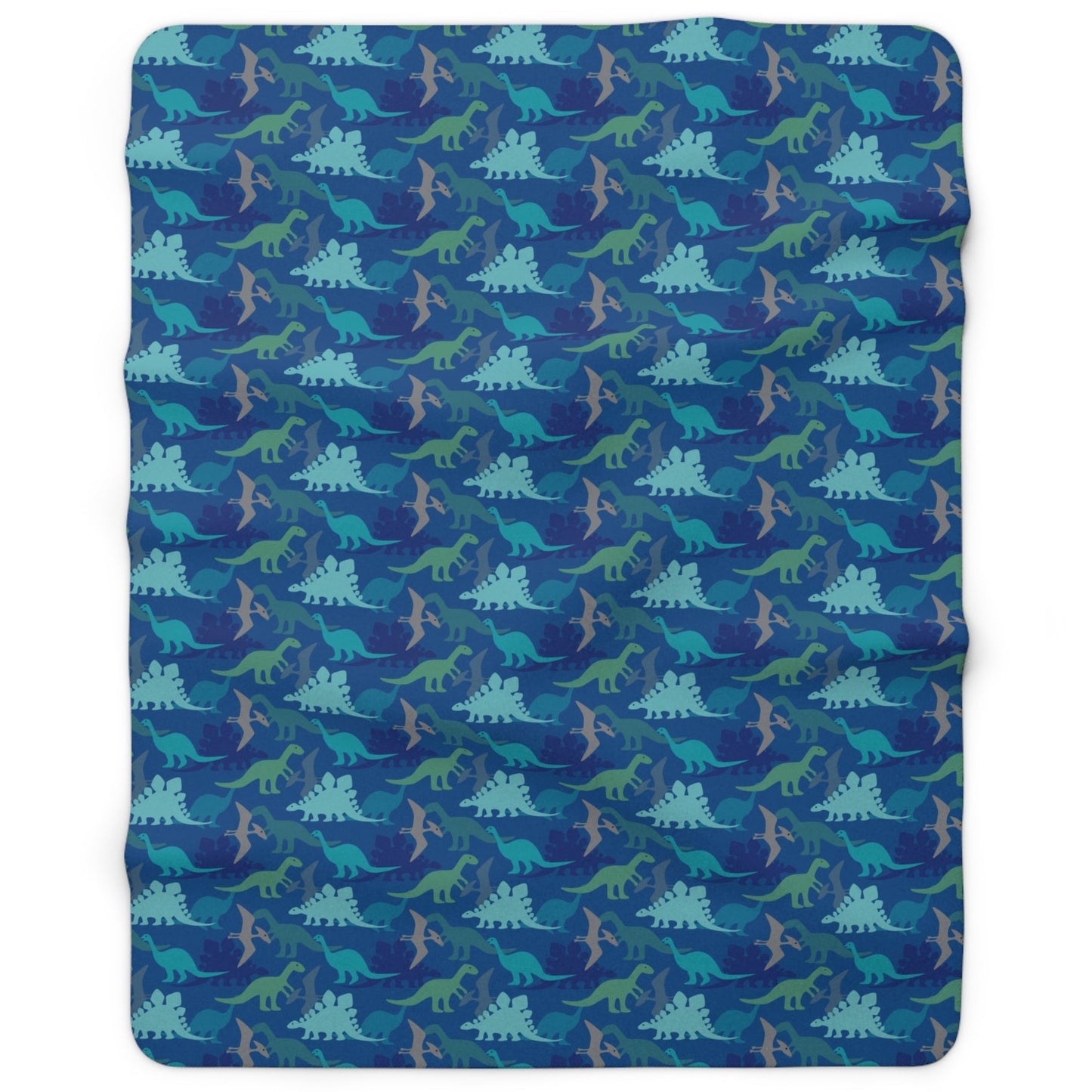 Dinosaurs, Navy Blue Backing