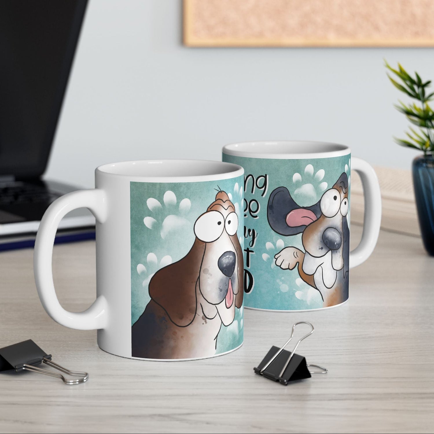 Bassett Hound Coffee Mug