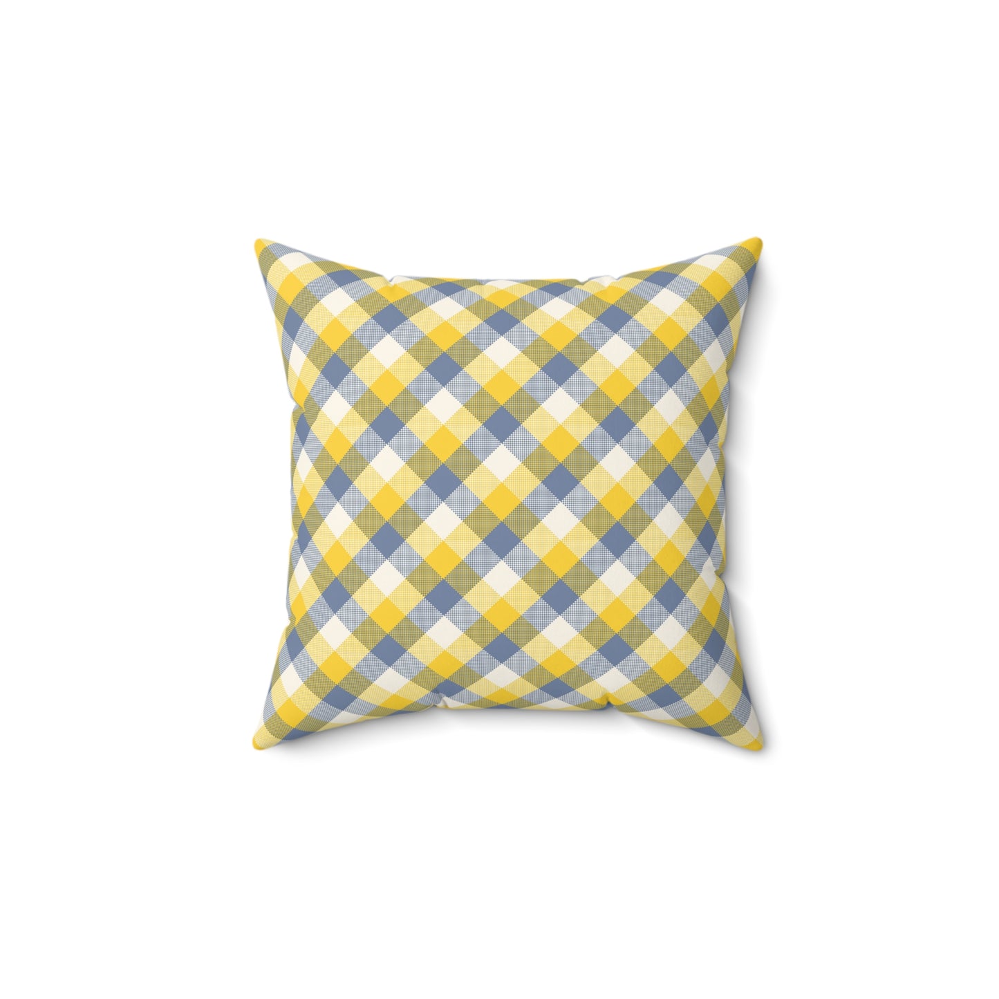 Plaid, Gray and Yellow