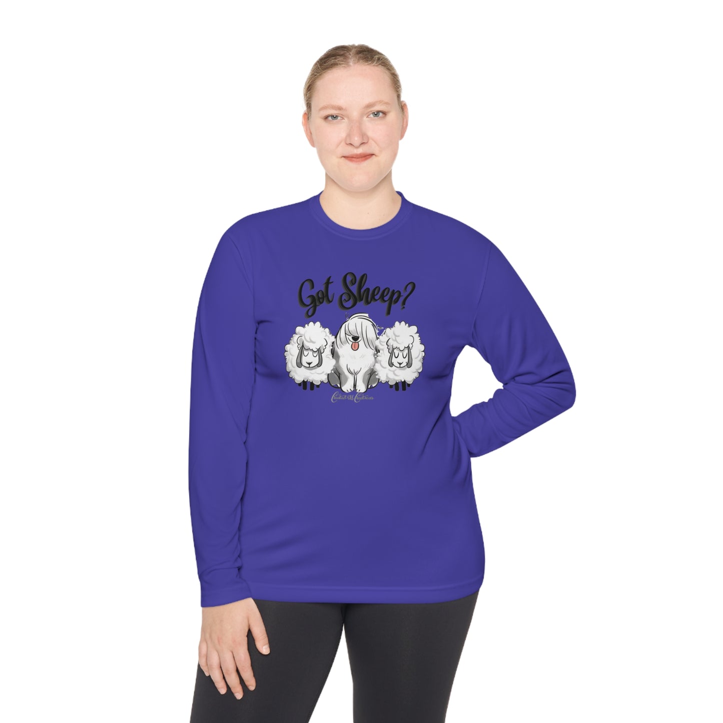 Shirt, Unisex, Old English Sheepdog, Long Sleeve Lightweight Shirt, Got Sheep Graphic, Sheepie Clothing