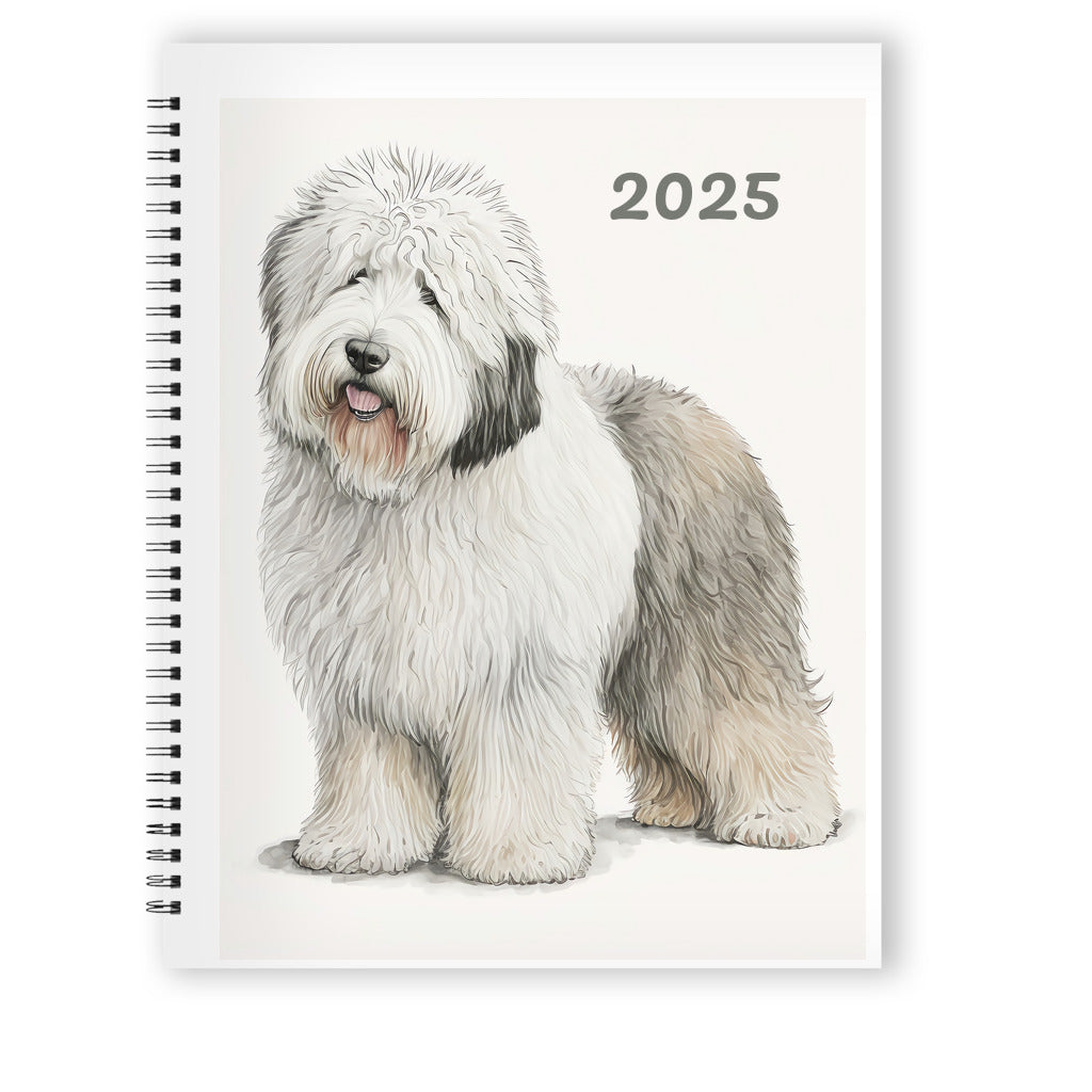 Old English Sheepdog Planner