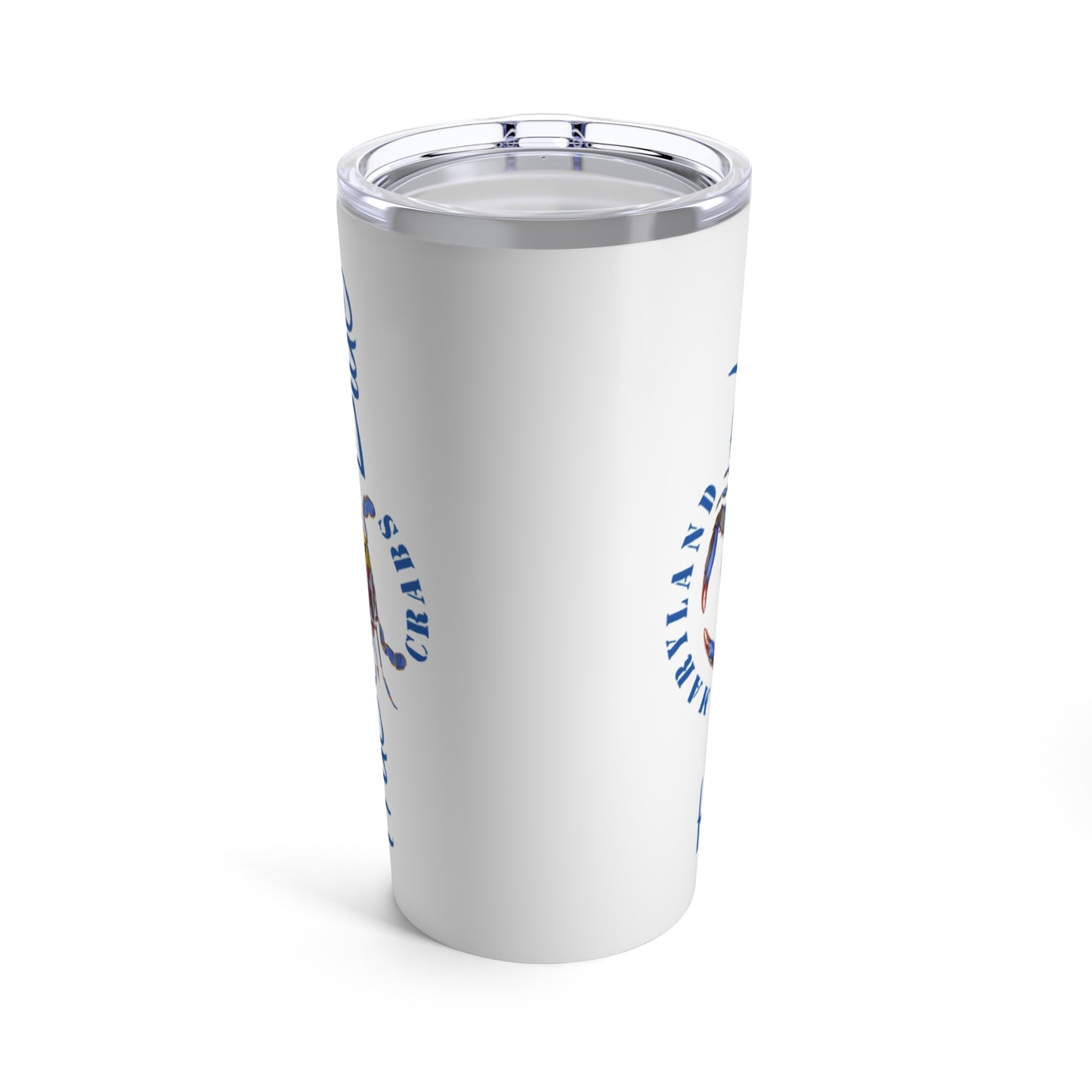 Maryland True Blue Crab, MD Blue Crab, 20oz Insulated Tumbler