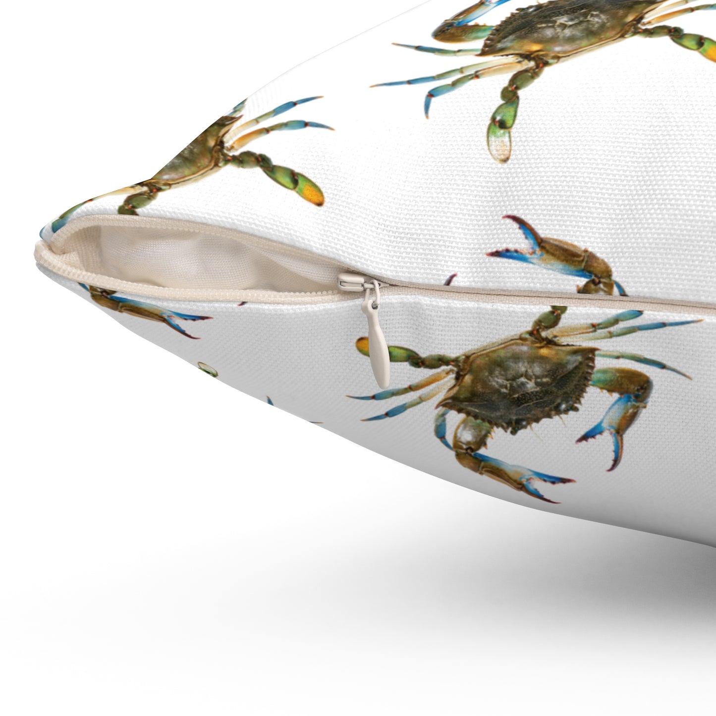 Throw Pillow Blue Crab