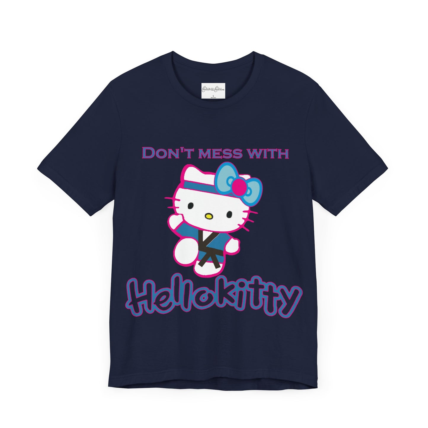 T-Shirt, Hello Kitty - Bad Ass, Unisex, Cotton/Jersey T-Shirt