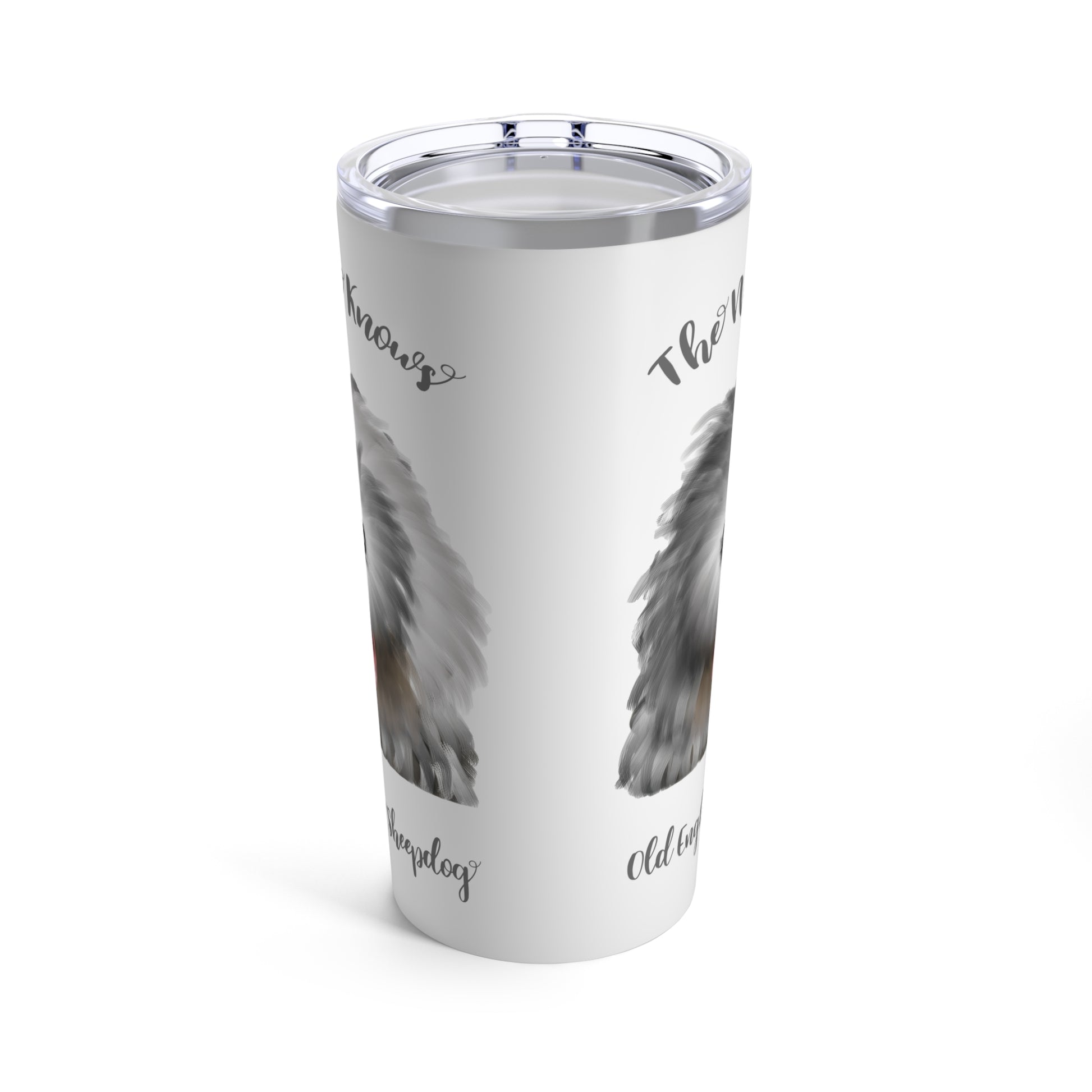 Old English Sheepdog Stainless Steel Tumbler