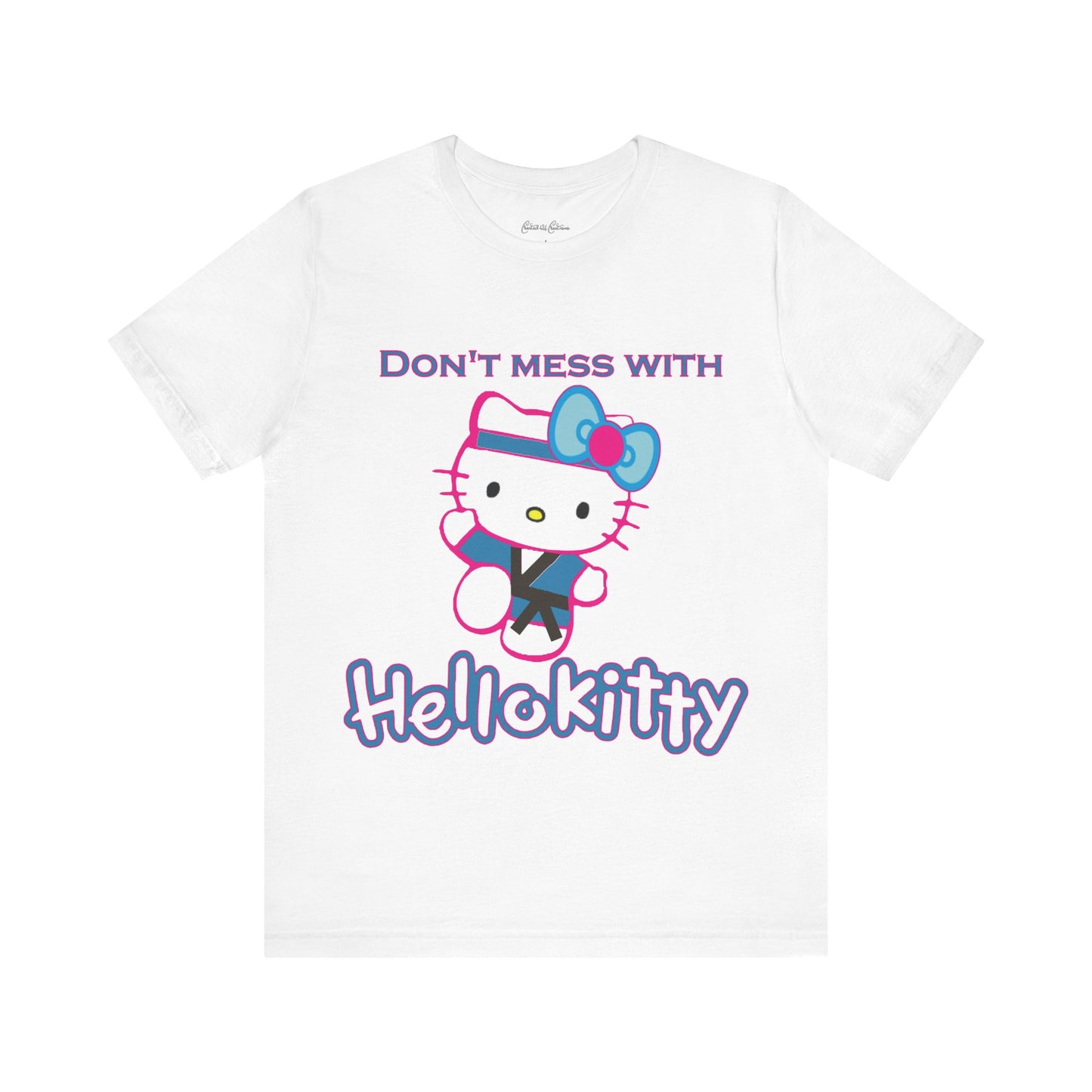 T-Shirt, Hello Kitty - Bad Ass, Unisex, Cotton/Jersey T-Shirt