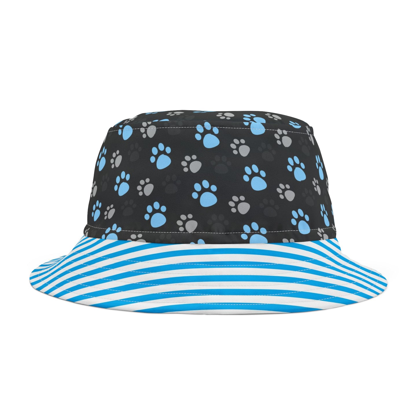 Bucket Hat - Colorful Paw Prints