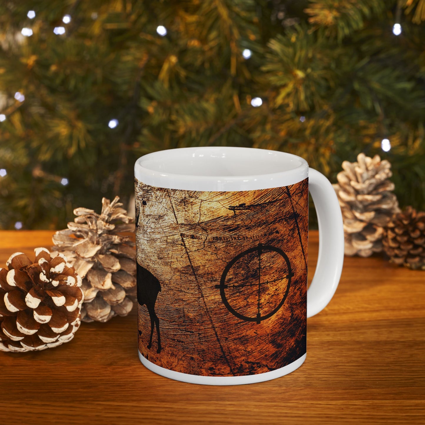 Deer Hunting, Ceramic Mug, 11oz, 15oz