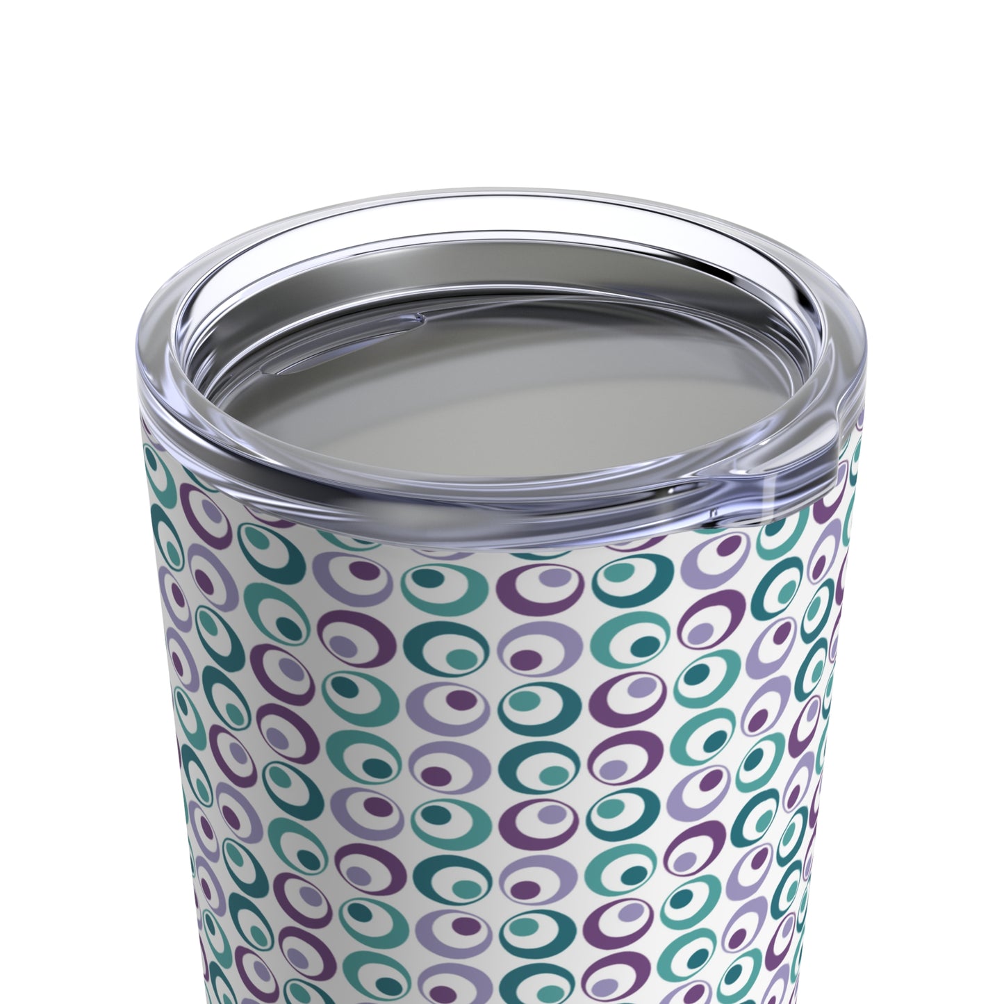 Geometric Travel Tumbler, Very Colorful Geometric Tumbler, Stainless Steel 20oz Tumbler