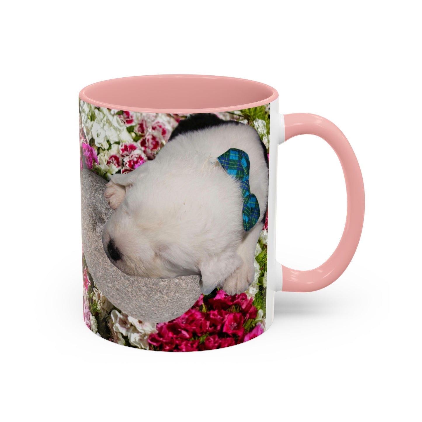 Old English Sheepdog Puppies Coffee Mug, 11oz