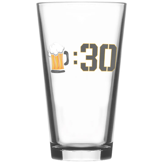 Beer Pint Glass, Beer 30