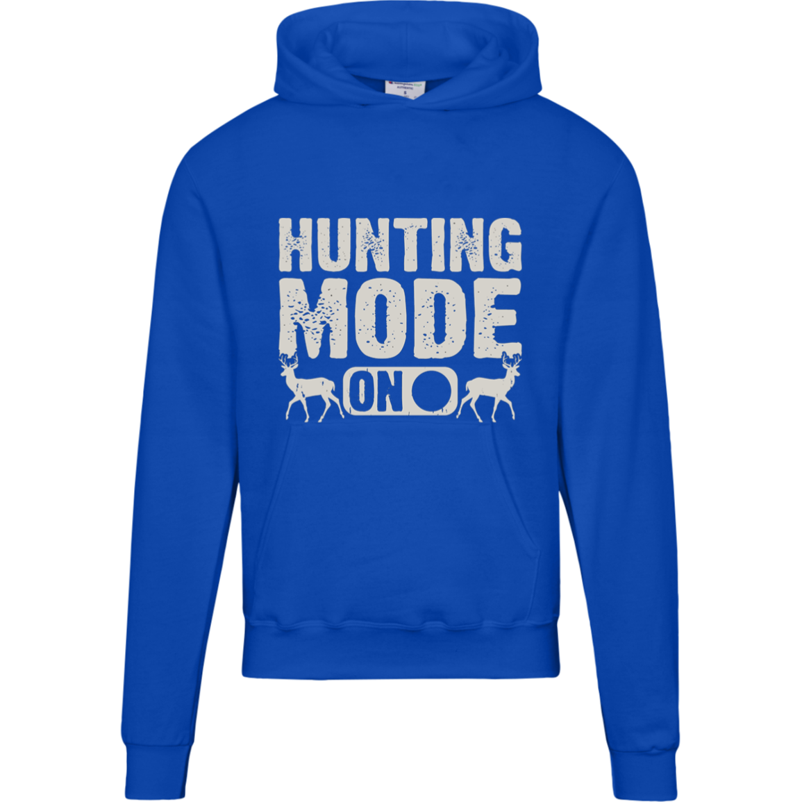 Hunter's Hoodie, Front and Back Hunting Graphic, Champion Hoodie