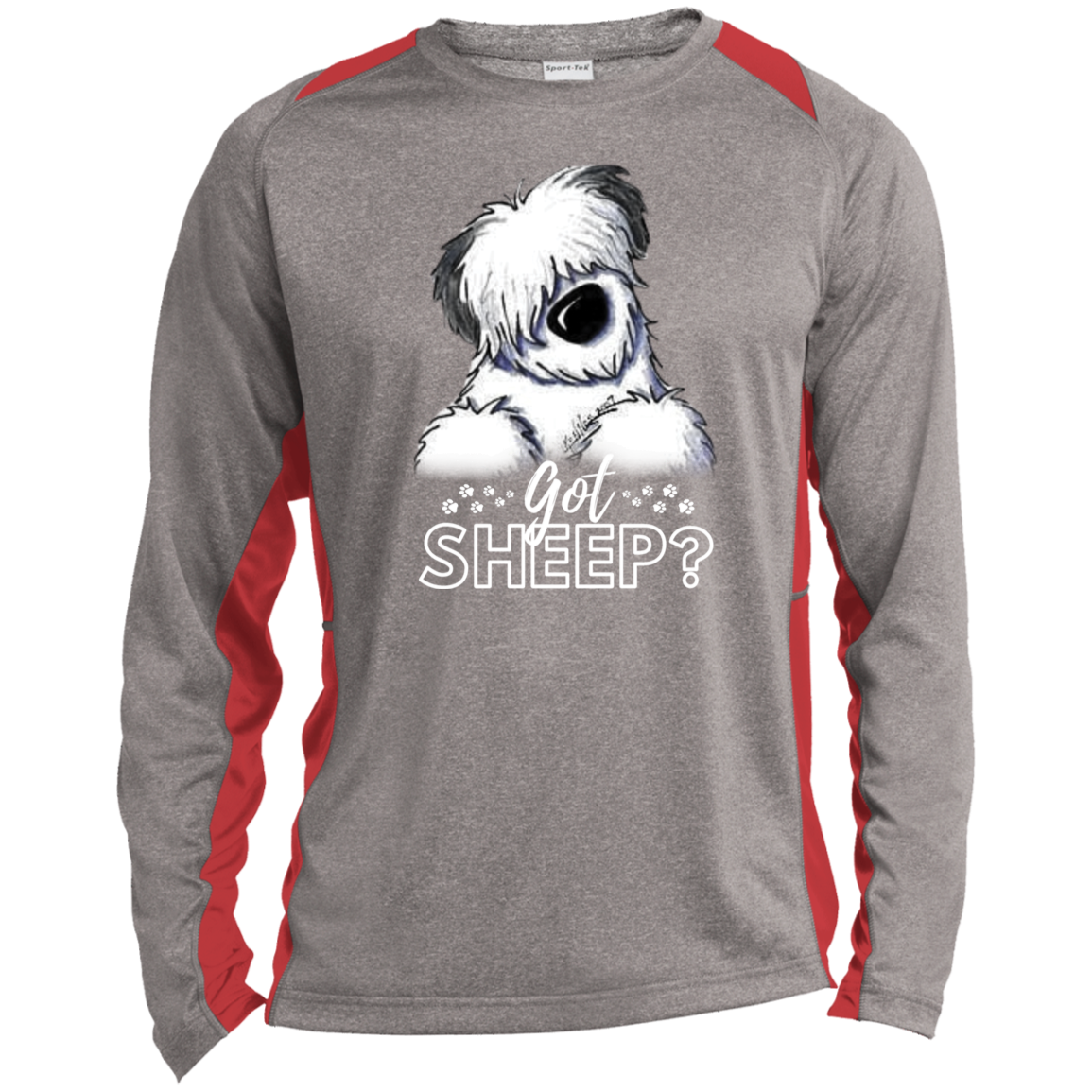 Men's Performance 2 Tone Got Sheep? Sport Tek, White Font