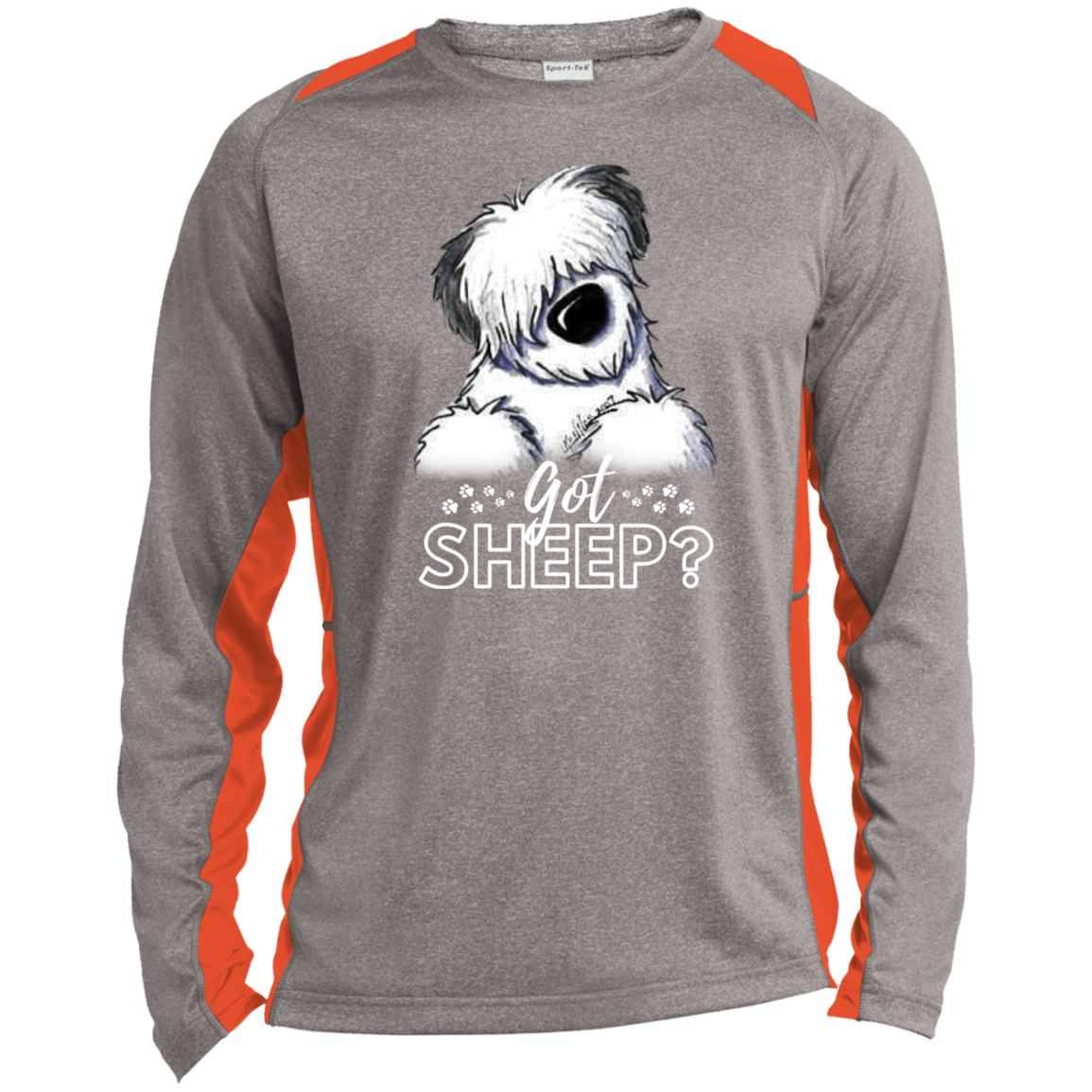 Men's Performance 2 Tone Got Sheep? Sport Tek, White Font