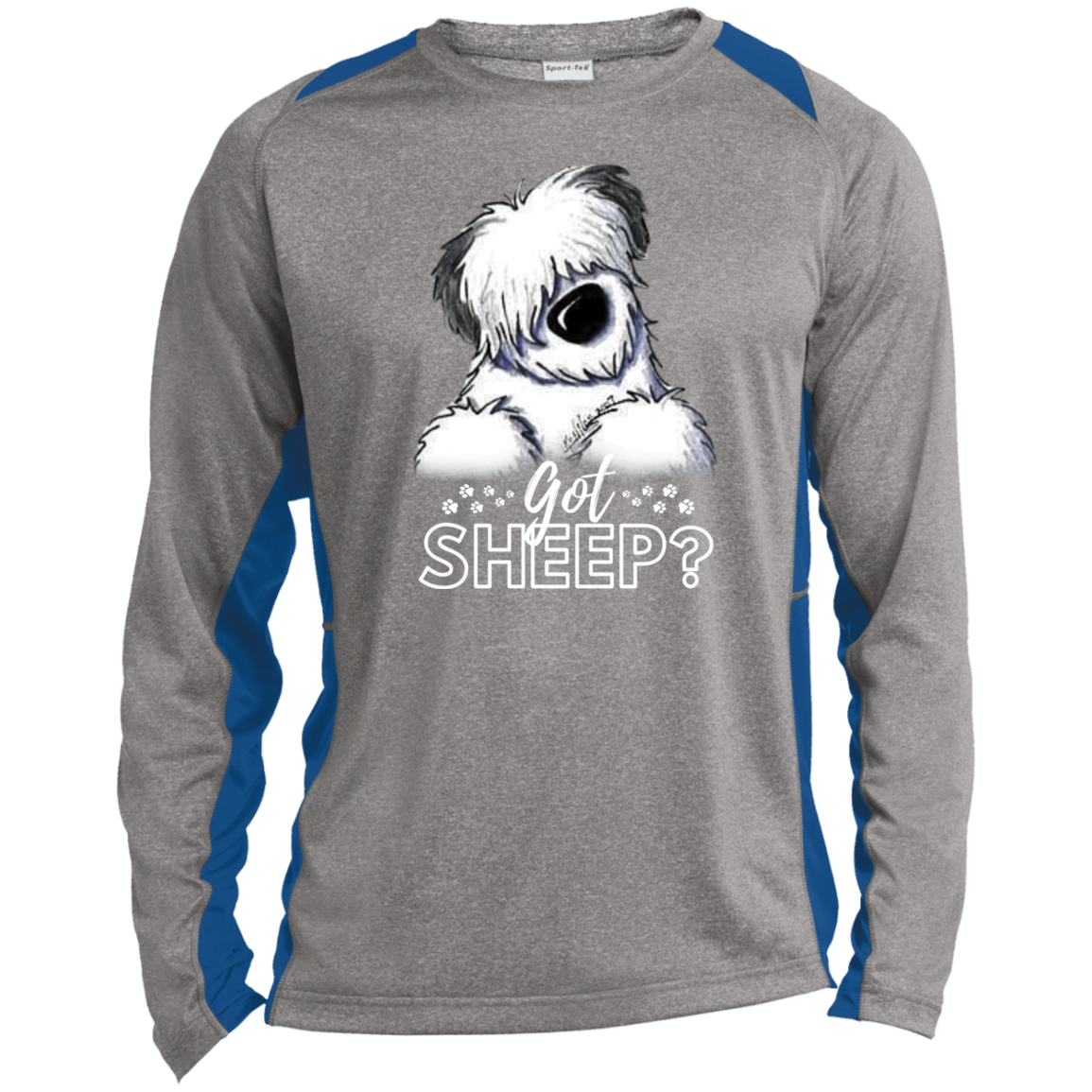 Men's Performance 2 Tone Got Sheep? Sport Tek, White Font