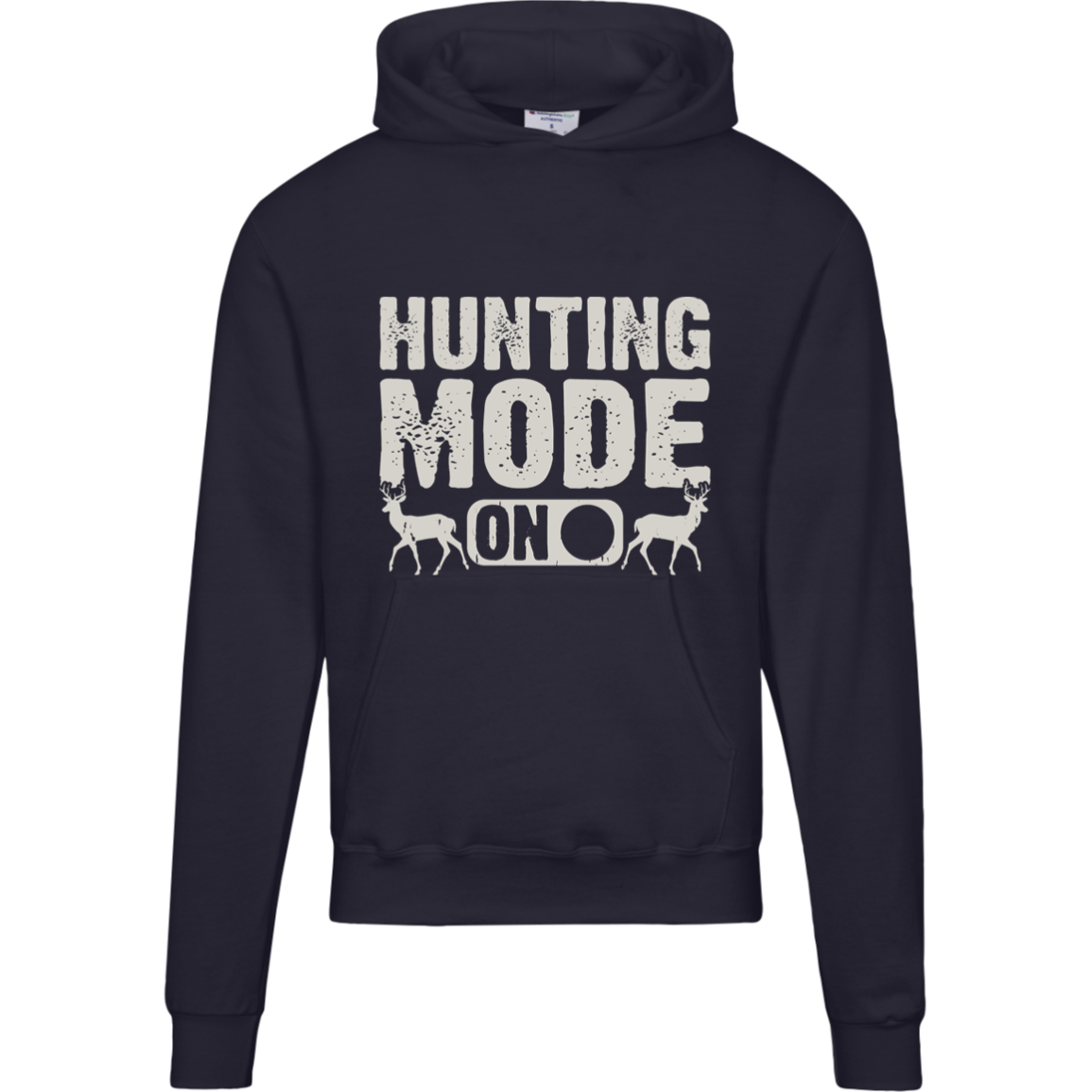 Hunter's Hoodie, Front and Back Hunting Graphic, Champion Hoodie