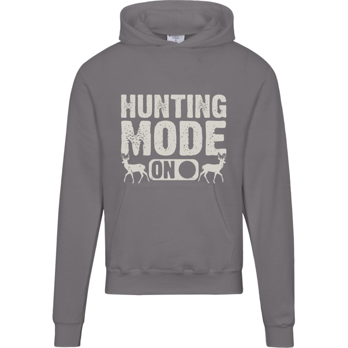 Hunter's Hoodie, Front and Back Hunting Graphic, Champion Hoodie