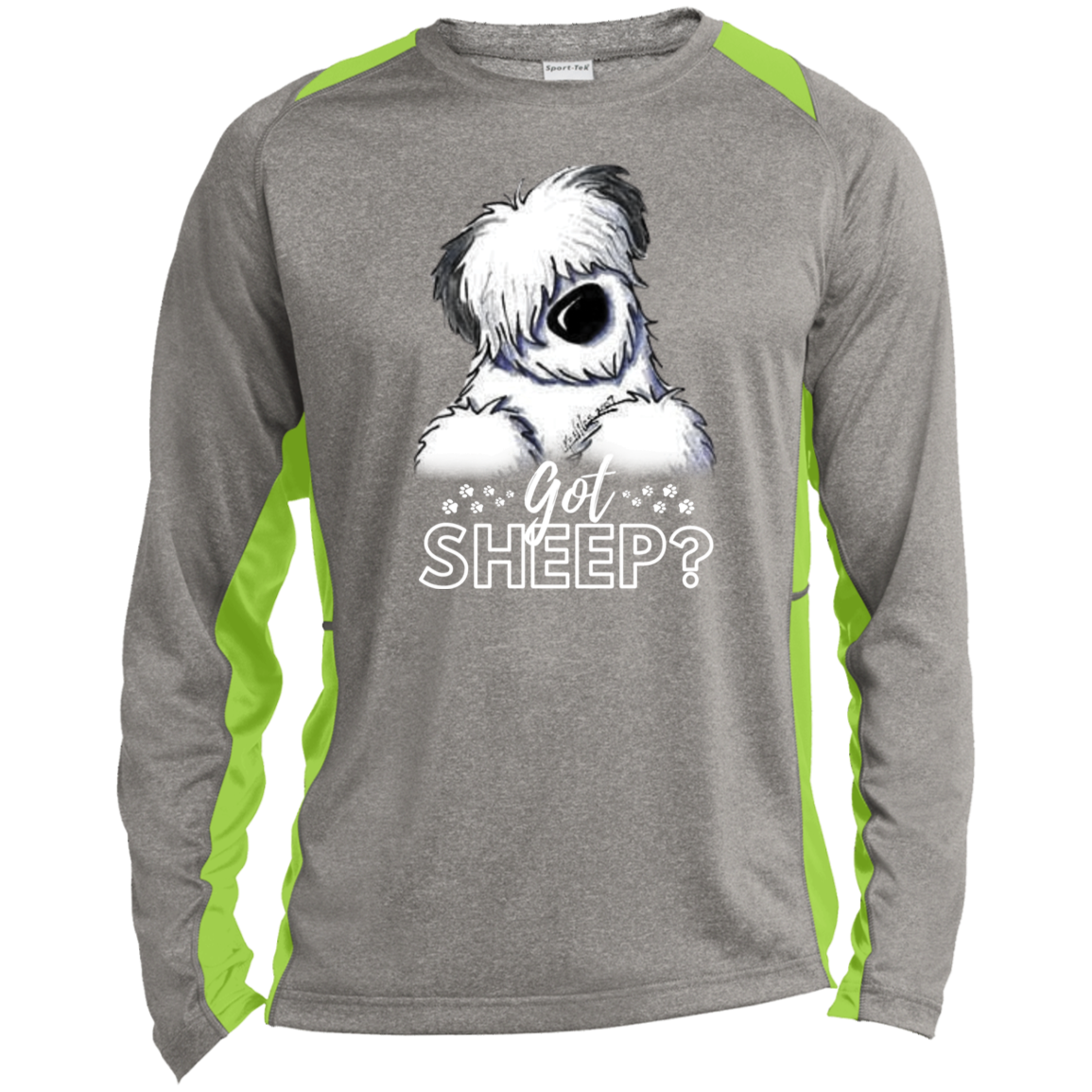 Men's Performance 2 Tone Got Sheep? Sport Tek, White Font