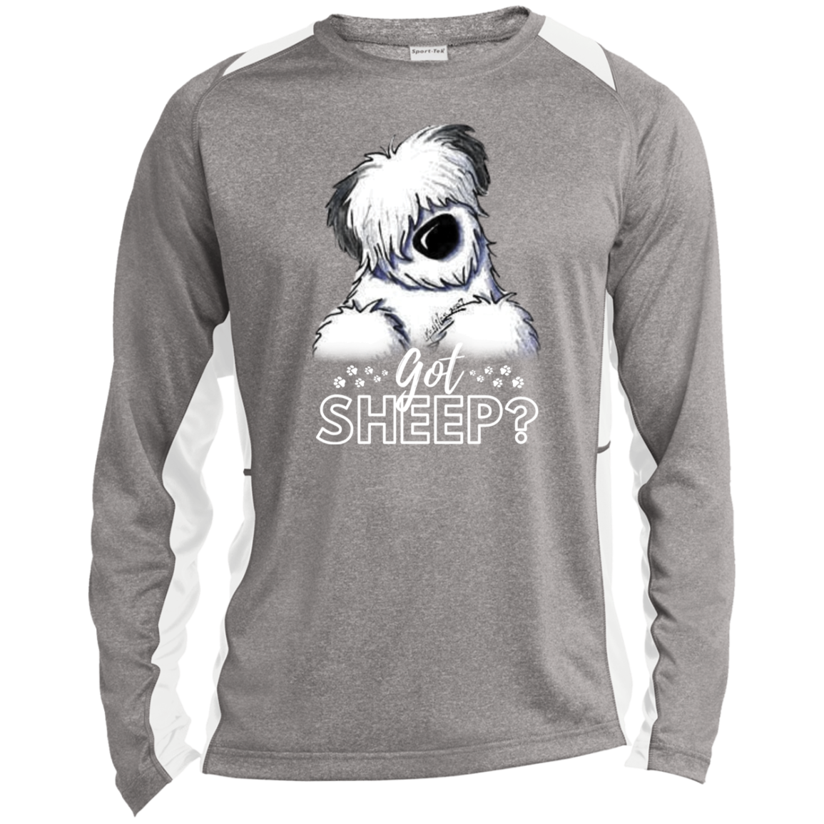 Men's Performance 2 Tone Got Sheep? Sport Tek, White Font