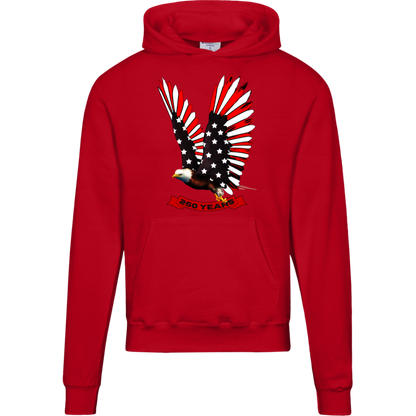 hoodie bald eagle