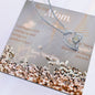 Christmas Gift for Mom, Gift for Mom From Son, Necklace, Forever Love Necklace(Heart Necklace) with Message Card, To My Mom, Love Your Son