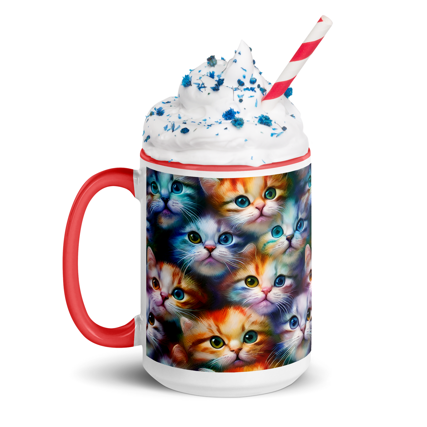 Colorful Kitty Cats, Coffee Mug, 11oz and15oz